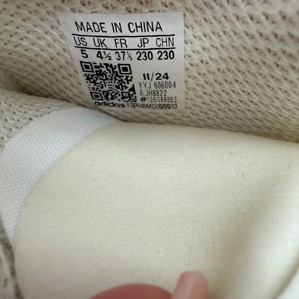 Adidas Speedex 23 Boxing Shoes Off White Tan JH8822 Mens 5 Womens 6 NWOB